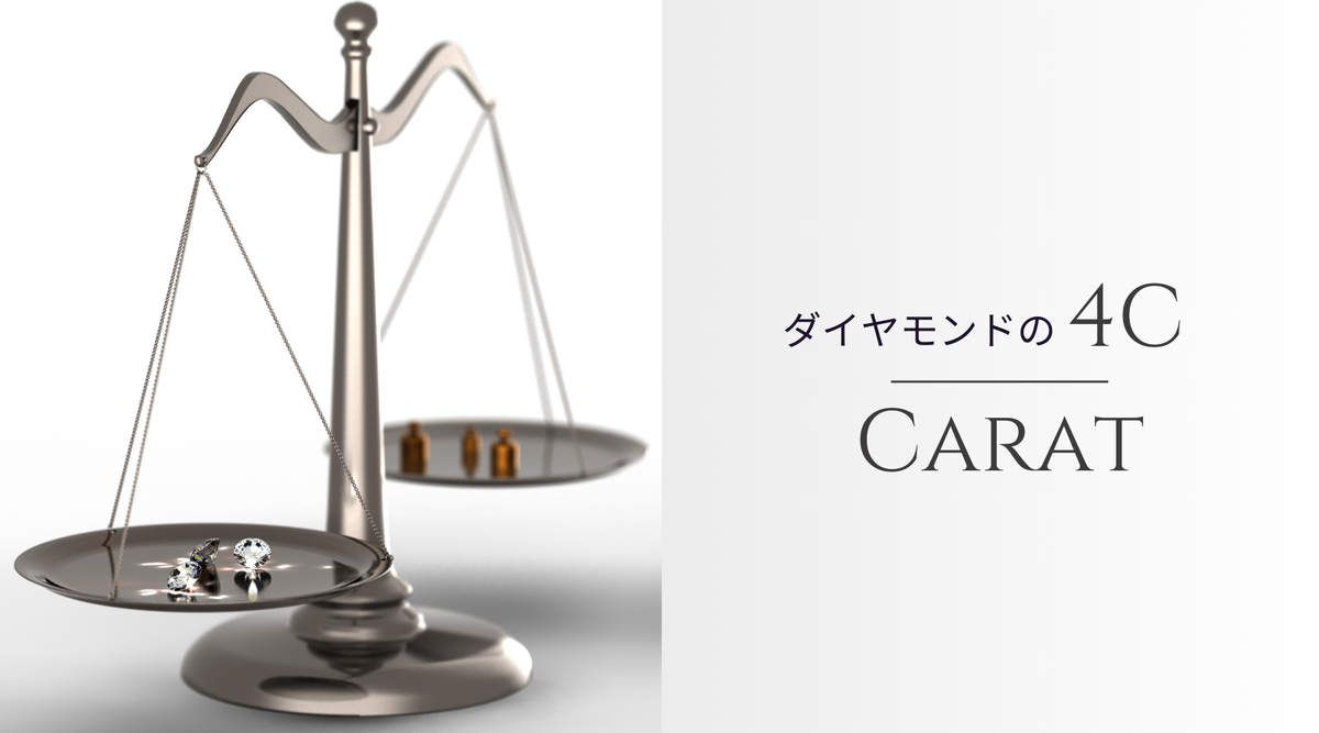 ダイヤモンドのカラット