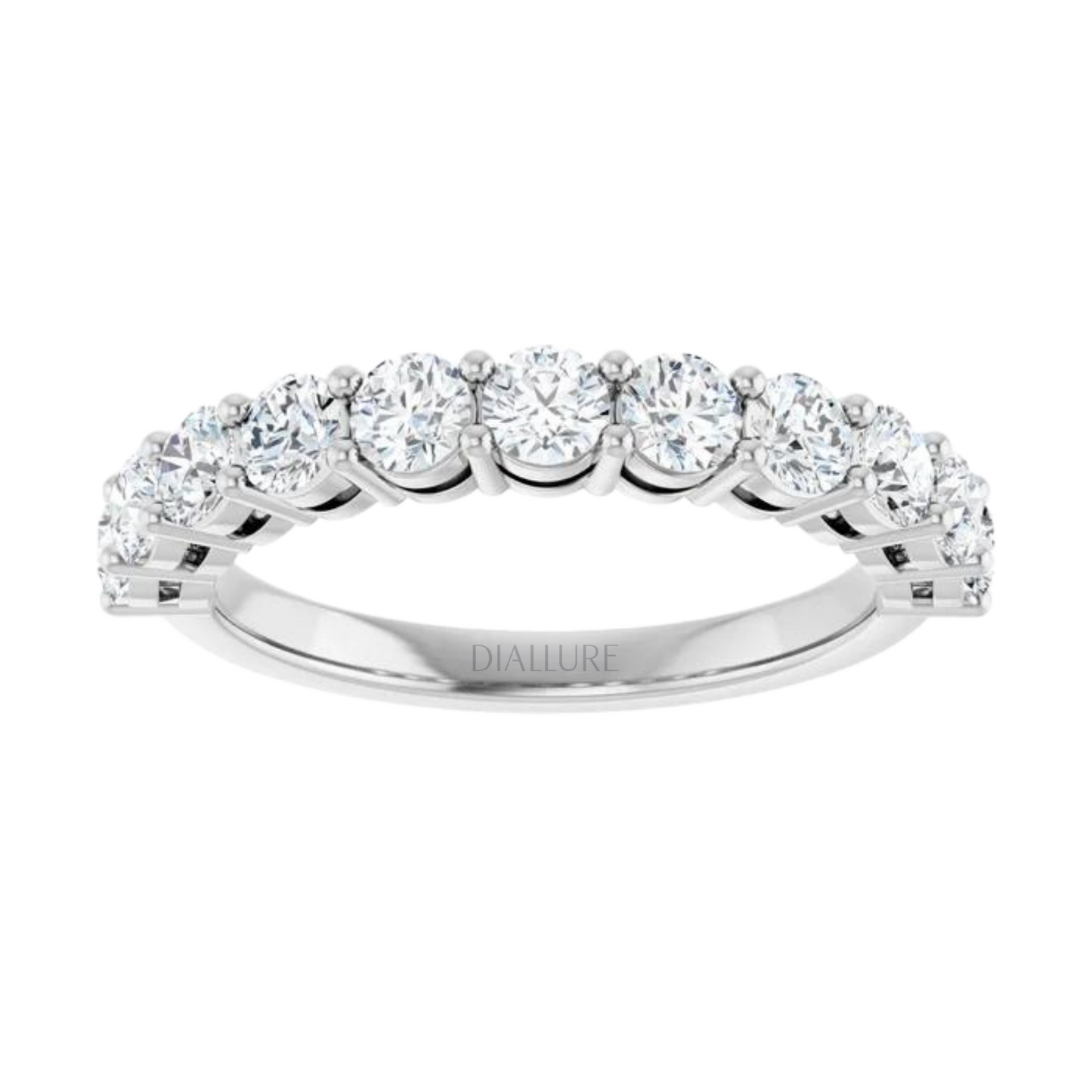 Milla ハーフエタニティリング 0.5ct/ 1.0ct/ 1.5ct ダイヤモンド/ラボグロウンダイヤモンド