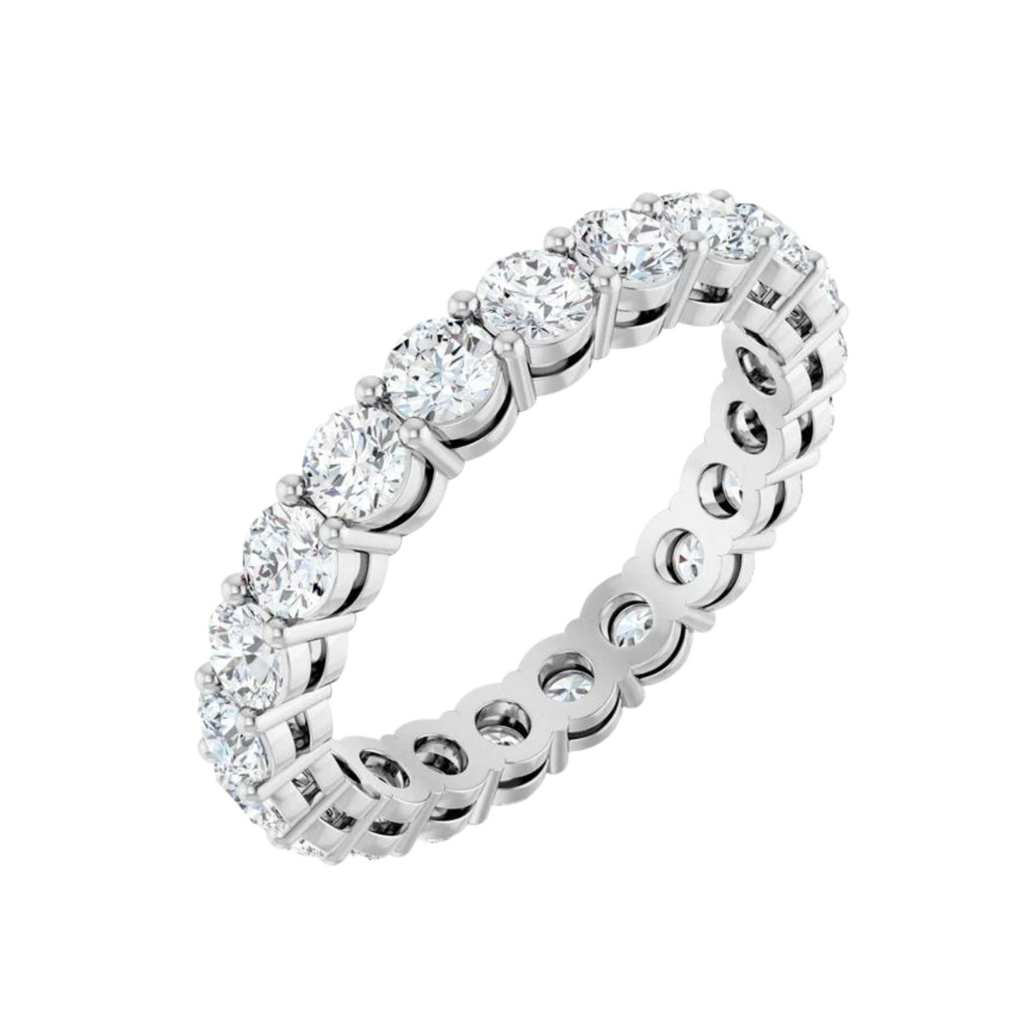 Milla フルエタニティリング 1.0ct/ 2.0ct/ 3.0ct ダイヤモンド/ラボグロウンダイヤモンド