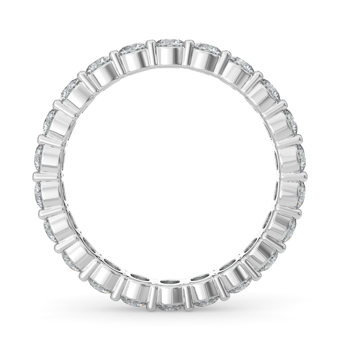 Emma フルエタニティリング 1.0ct /2.0ct /3.0ct ダイヤモンド/ラボグロウンダイヤモンド 縦画像