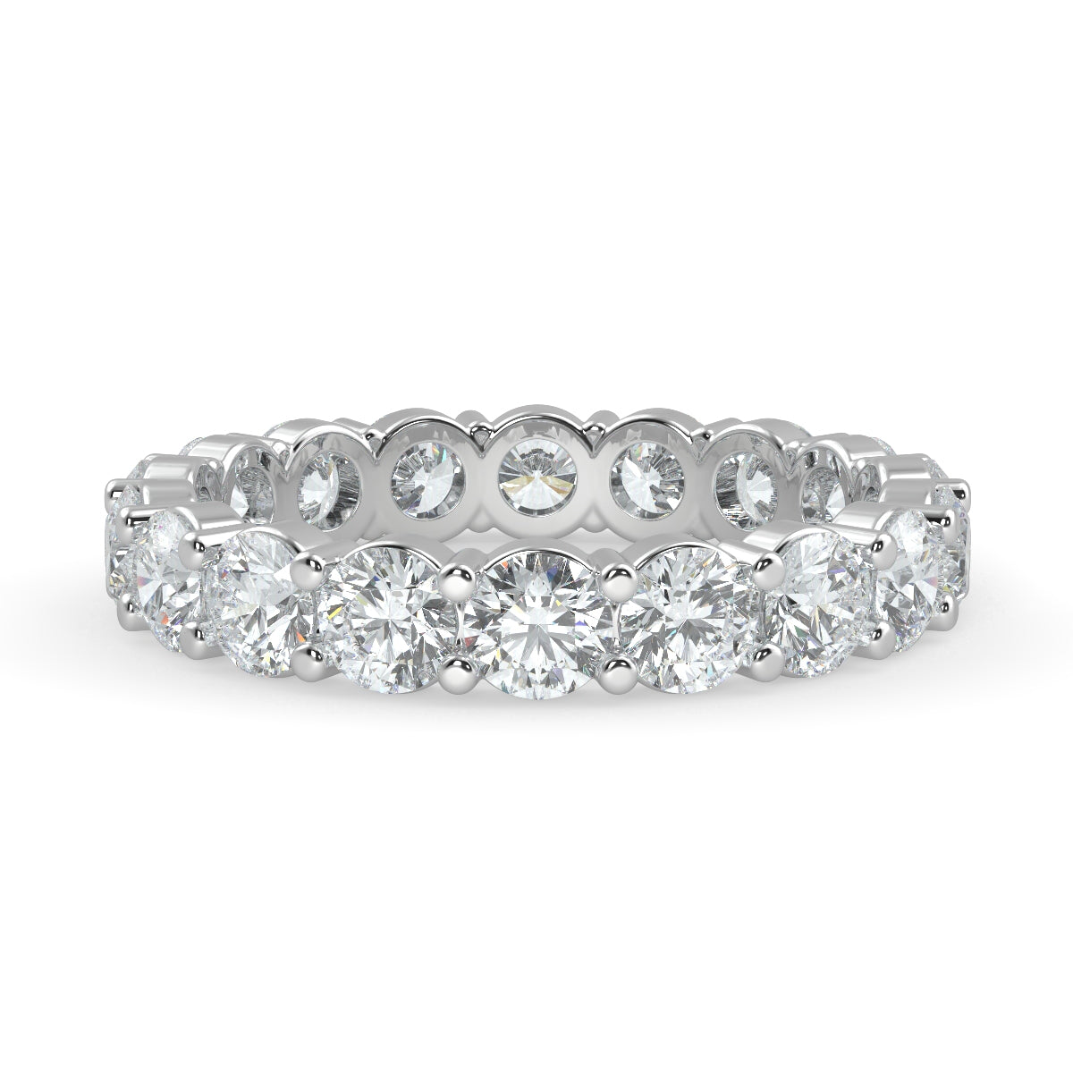 Emma フルエタニティリング 1.0ct /2.0ct /3.0ct ダイヤモンド/ラボグロウンダイヤモンド