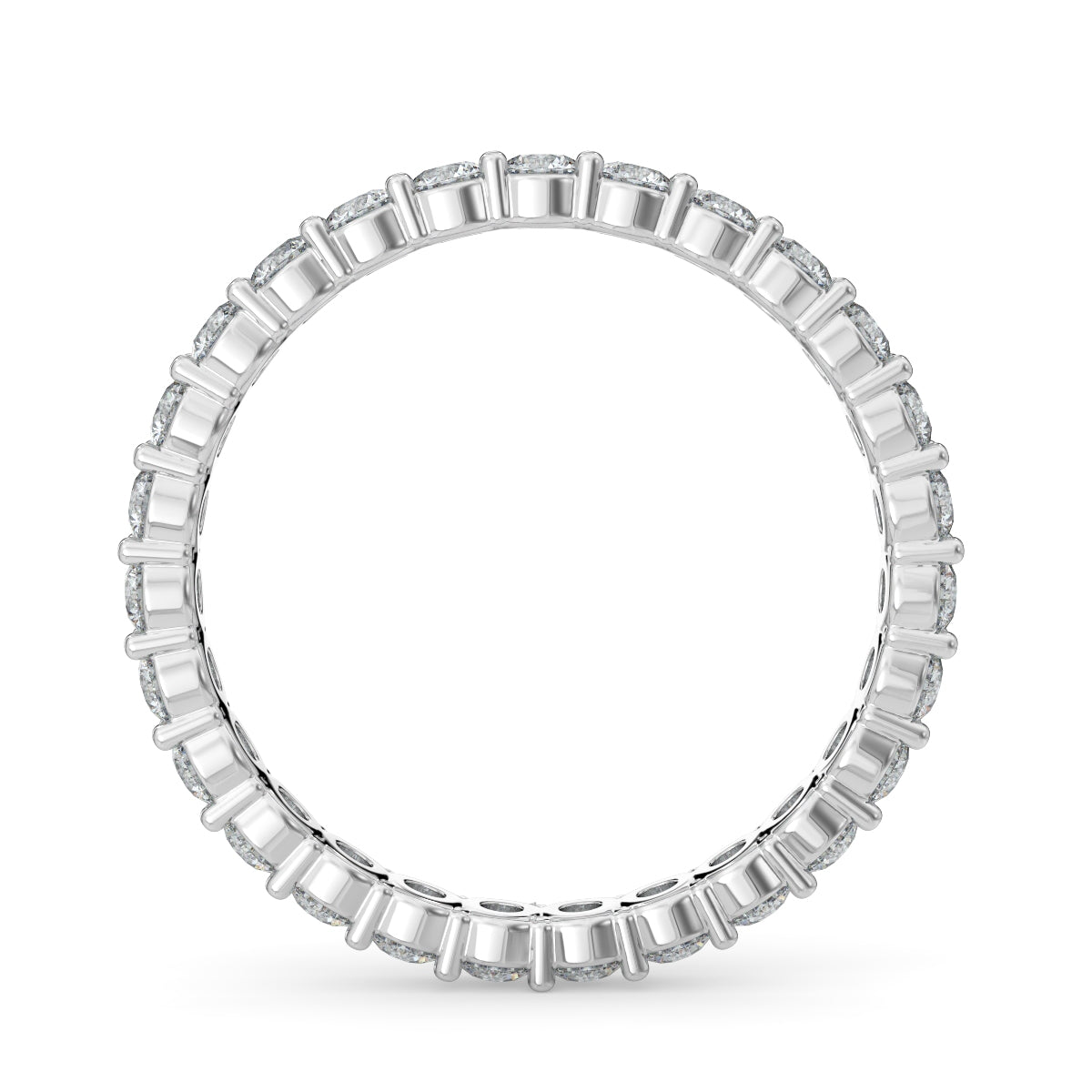Emma フルエタニティリング 1.0ct /2.0ct /3.0ct ダイヤモンド/ラボグロウンダイヤモンド 縦画像