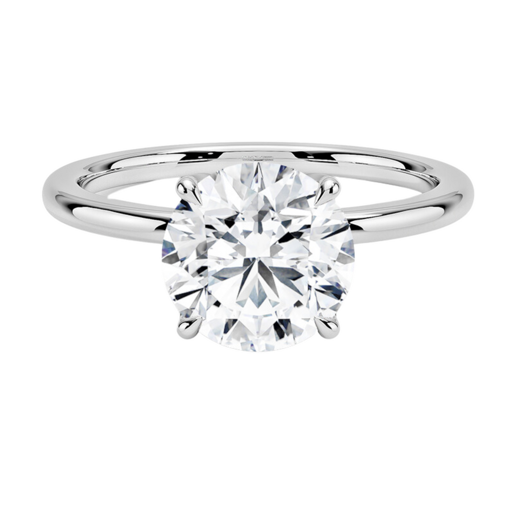 Kelly ラウンドブリリアントカットソリティアリング | ラボグロウン