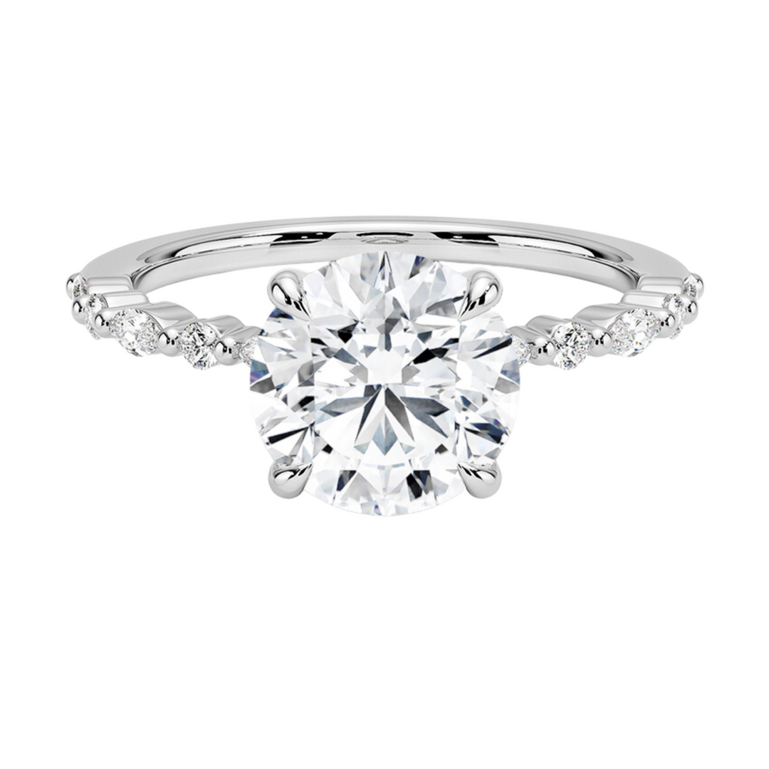 Sayuri ラウンドブリリアントカットリング | ラボグロウンダイヤモンド