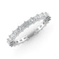 Lily Eternity Ring Straight Baguette Cut Diamond 0.6 carat 
