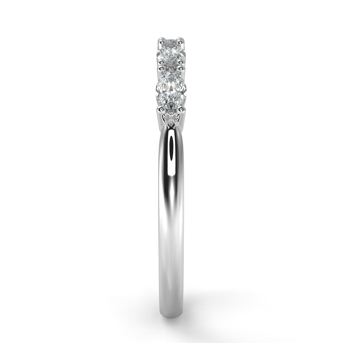 Amelie 周年纪念戒指榄尖形切割钻石 0.38 克拉
